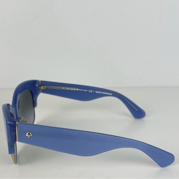 KATE SPADE BLUE CAT-EYE SUNGLASSES - Picture 13 of 14